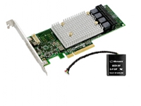 Microsemi SmartRAID 3154-16i, SAS, Serial ATA III, PCI Express x8, 0, 1, 1 ADM, 5, 6, 10, 50, 60, 12 Gbit/s, MD2, 4096 MB