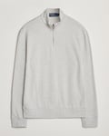 Polo Ralph Lauren Luxury Texture Half Zip Spring Heather