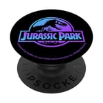 PopSockets Jurassic Park Blue & Purple Fossil Logo PopSockets PopGrip: Swappable Grip for Phones & Tablets