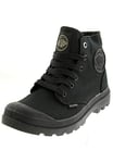 Palladium Mixte Pampa Monochrome Sneaker Boots, Noir, 43 EU