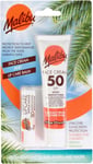 Malibu Sun Duo Pack, SPF 50 Face Cream Sunscreen and SPF 30 Lip Balm Protection
