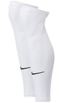 Nike Football Shin Guard Sleeve L XL Pair Dri-Fit Mens Leg Socks Calf Holder FC
