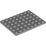 LEGO Byggplatta Ljusgrå 6x8 4211408 B0102