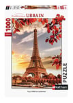 Nathan - Puzzle Adulte - Puzzle N 1000 p - Tour Eiffel en automne - Adultes et enfants dès 14 ans - Puzzle de qualité supérieure - Villes et monuments - 87472