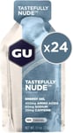 GU Tastefully Nude Energy Gel, Unflavoured, Box of 24 X 32 G