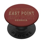 Vintage East Point, Géorgie PopSockets PopGrip Interchangeable