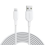 Anker 3M Lightning Cable Charger Cable MFi Certified for iPhone XSXR/X/8 Durable