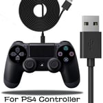USB Laddkabel För Playstation 4 / PS4, Xbox One handkontroll, 3M (ny och förbättrad)