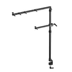 Elgato Pro Multi Mount Bundle - Main pole extendable up to 125 cm / 49 in, 4-section articulated arm, Auxiliary holding arm for cameras, lights and more