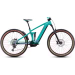 El MTB Cube Stereo Hybrid One44 EX 800Wh 27.5" Scubablue/Black S 2025