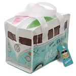Puckator Reusable Recycled Plastic Volkswagen VW T1 Camper Van Surf Adventure Lunch Bag, Work School Home Travel Camping, 15x20x12 cm Made From Recycled Plastic Bottles