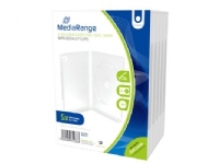 MediaRange BOX30-T, DVD-fodral, 1 diskar, Transparent, Plast, 120 mm, 136 mm