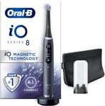 Oral-B iO8 Electric Toothbrushes For Adults, Gifts Women / Men, App Black 