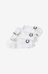 Calvin Klein - Ankelstrumpor CK Men Footie High Cut 3P Logo 3-pack - Vit