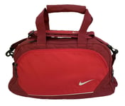 New Vintage NIKE ATHLETIC Small Sports HOLDALL DUFFEL Bag BA4285 Red