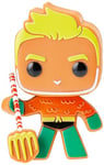 Funko POP! Heroes: DC Holiday - Aquaman - Gingerbread - DC Comics - Collectable Vinyl Figure - Gift Idea - Official Merchandise - Toys for Kids & Adults - Comic Books Fans