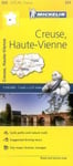 - Creuse, Haute-Vienne Michelin Local Map 325 Bok