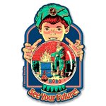 Steven Rhodes - See Your Future Sticker, Accessories