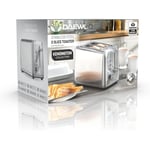Daewoo Kensington 2 Slice Stainless Steel Toaster with High Lift Lever - SDA2081