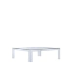 Kartell - Invisible Coffee Table 5075, Crystal - Transparent - Soffbord - Plast