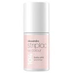 Alessandro Naglar Striplac UV Colour UV Nagellack 104 Baby Pink - shimmer 6,5 ml ()