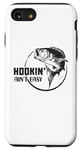 Coque pour iPhone SE (2020) / 7 / 8 hookin' ain't easy vintage fisherman funny fishing dad