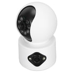 Home Security Camera Dual 2MP Lens Wireless WiFi Two Way Intercom Indoor Cam FTD