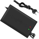 QDY -72V Electric Scooter Charger, 84V 6A Li-Ion Battery Power Supply, Charger Input 100-240V Lithium Li-Poly Adapter for Electric Scooter/Hoverboard,A