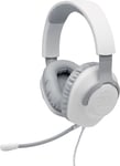 JBL Quantum 100 Wired Gaming Headset - White