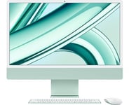 Apple iMac 24" med Retina 4.5K-skärm, Apple M3 8-Core CPU 10-Core GPU, 8 GB, 512 GB SSD - Grön