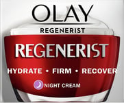 Olay Regenerist Night Face Cream, Unique Formula with Vitamin B3 & Niacinamide,