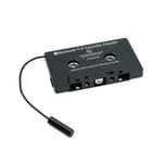 Bilkassettbandspelare, Bluetooth 5.0, kassett till aux-adapter, MP3-kassettspelare, med samtalsfunktion, svart
