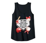 Womens My Son Might Not Always Swing But I Do So Watch Your Mouth Tank Top