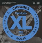 Daddario ECG25 Gitarrsträngar (Lätt, 12-52)