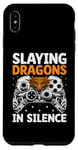 Coque pour iPhone XS Max Jeu vidéo Slaying Dragons In Silence