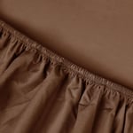 Kayori Kai Dra På Lakan Bomull Hög Caramel 100x200-210