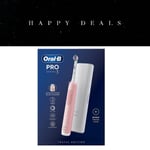 Oral-B Pro Series 3 Electric Toothbrush Travel Case 2 Pin UK Plug 3500 Rose Pink