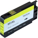 Kompatibel med 951XL (CN048AE) Blækpatron gul til HP