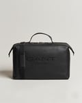 GANT Leather Weekendbag Black