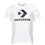 Lyhythihainen t-paita Converse  STAR CHEVRON TEE WHITE
