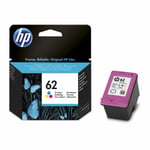 Original HP 62 Colour Ink Cartridge For OfficeJet 5740 Inkjet Printer