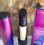 Lancôme Burgandy Lipstick 111  L’Absolu Rouge Chroma Brand New Sealed Hydrating 