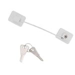 Fridge Lock Freezer Lock With 2 Keys For Drawer White