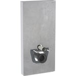 Geberit Monolith Plus cistern för vägghängd toalett, 101 cm, betongoptik