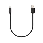Veho Pebble USB-A to USB-C Universal Charge and Sync 0.2m/0.7ft Cable