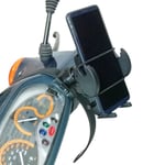 Adjustable Scooter / Moped Collar Phone Mount for Samsung Galaxy S21 Ultra