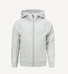 Tufte Puffin Zip Hoodie Barn/JR Light Grey 122-128