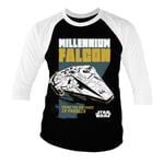 Star Wars - Baseball 3/4 Sleeve T-Shirt - Millennium Falcon (L)