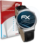 atFoliX 3x Screen Protector for Huawei Watch Active/Classic/Elite clear