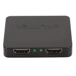 1 in 2 ut HD Multimedia Interface-delare för dubbla bildskärmar, stödjer Full HD 1080P 3D 1x2 4K HD Multimedia Interface-delare
